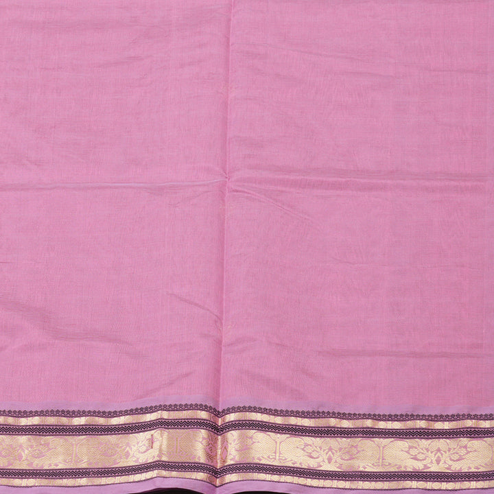 Hayagrivas Handloom Pure Silk Cotton Saree in Dark Lilac KBE258E5-2