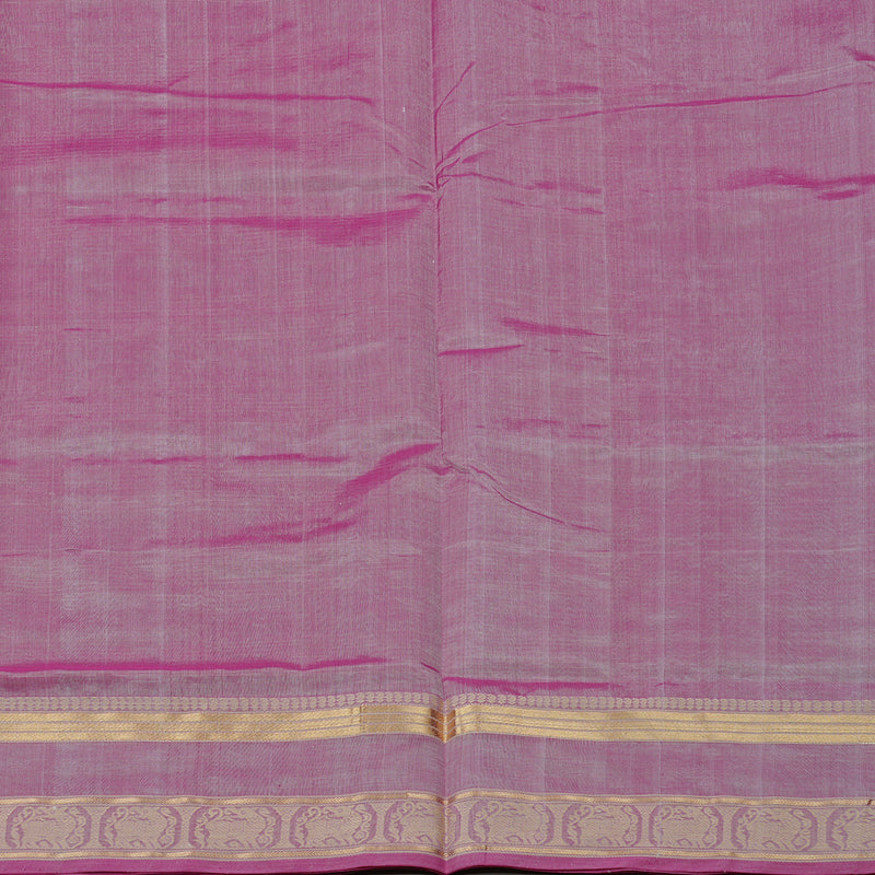 Hayagrivas Handloom Pure Silk Cotton Saree in Rich-toned Onion Pink KBE258E8-4