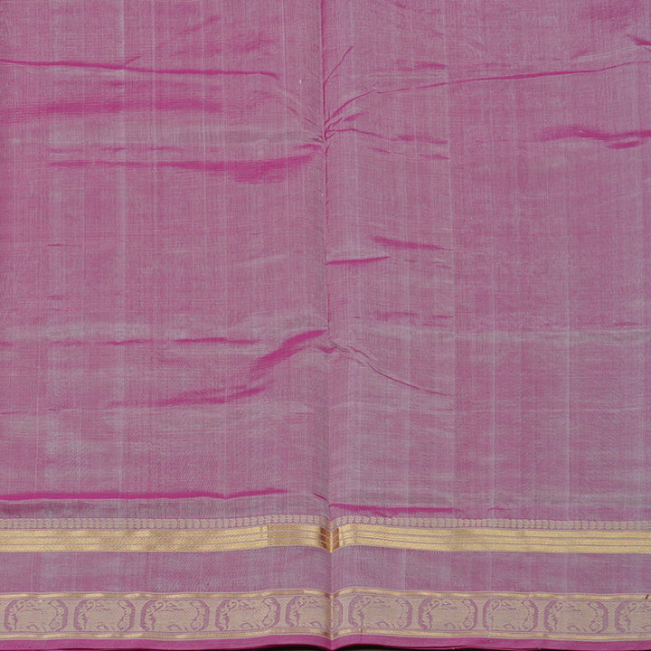 Hayagrivas Handloom Pure Silk Cotton Saree in Rich-toned Onion Pink KBE258E8-4