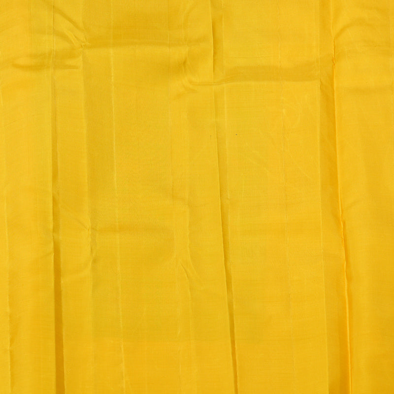 Hayagrivas Yellow Handloom Kanjivaram Silk Saree KBE25D6-2