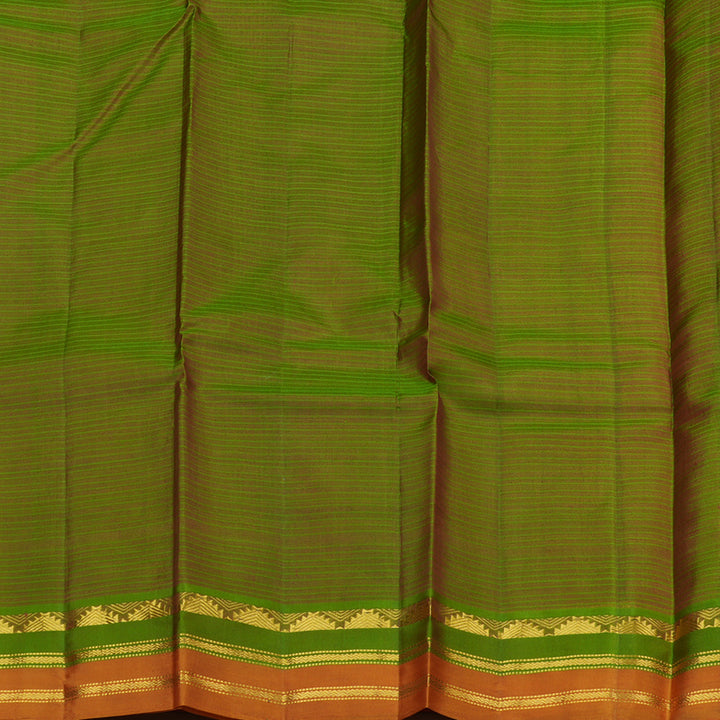 Hayagrivas Maroon Handloom Kanjivaram Silk Saree with Mandhalir Border KBE263E1-7