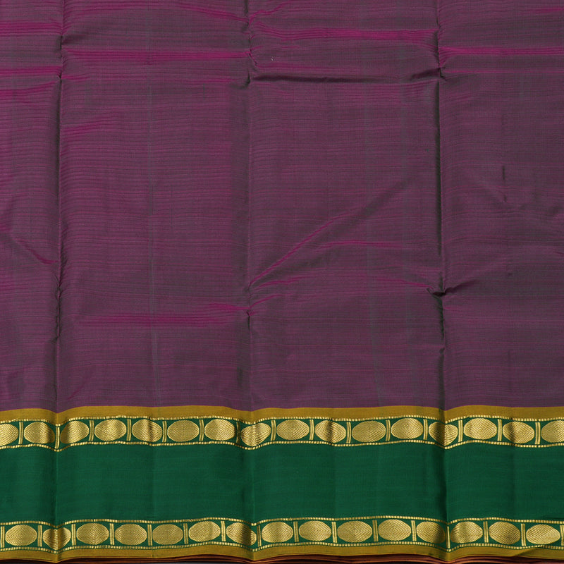 Hayagrivas Purple Handloom Kanjivaram Silk Saree with Mandhalir Border KBE265E1-8