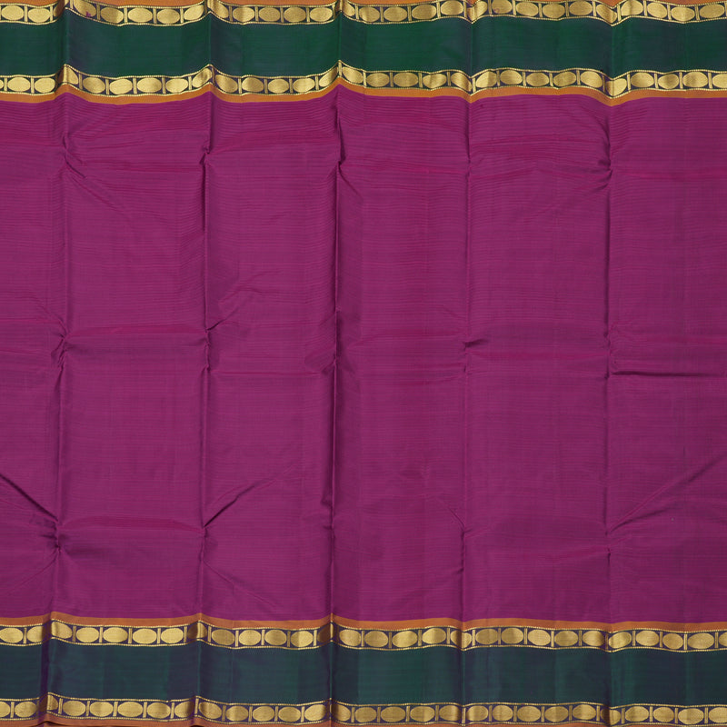 Hayagrivas Purple Handloom Kanjivaram Silk Saree with Mandhalir Border KBE265E1-8
