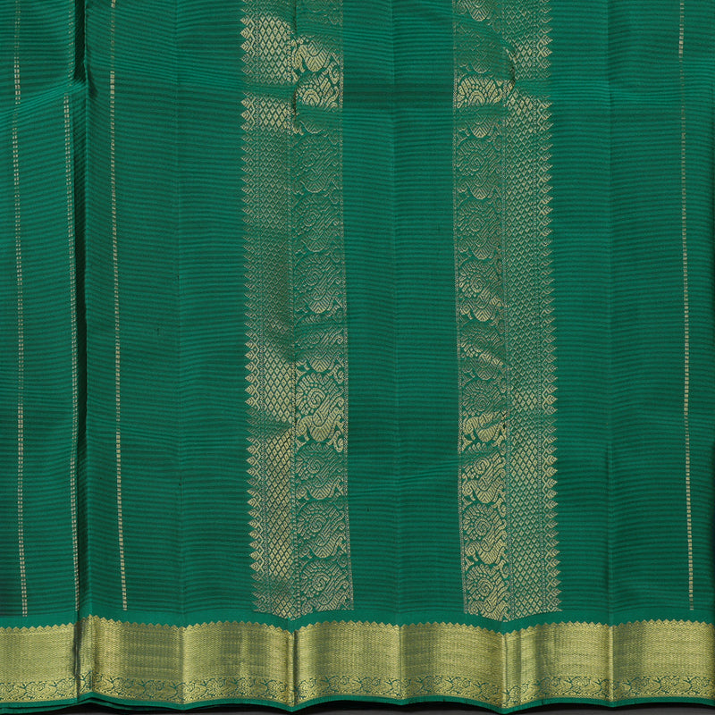 Hayagrivas Wine Maroon Handloom Kanjivaram Silk Saree with Bottle Green Border KBE267E1-23