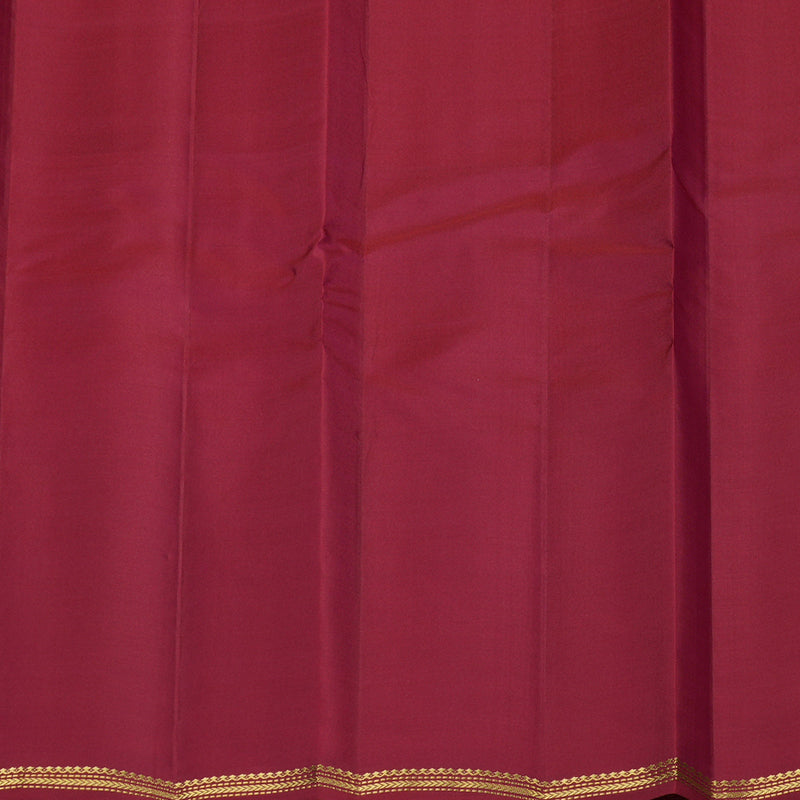 Hayagrivas Muppagam(Orange,Pink And Maroon) Handloom Kanjivaram Silk Saree KBE267E4-3