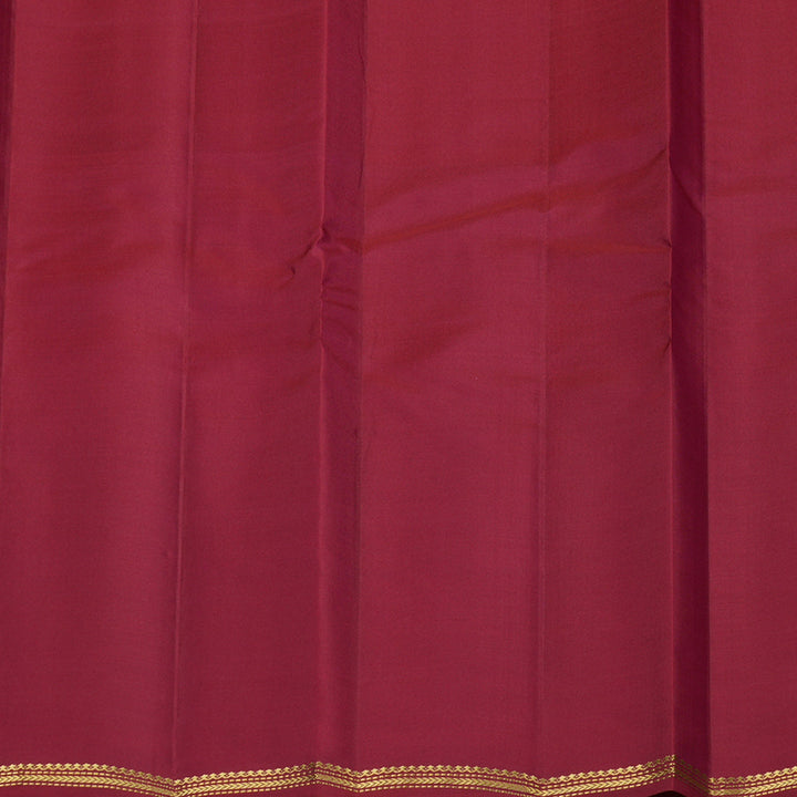 Hayagrivas Muppagam(Orange,Pink And Maroon) Handloom Kanjivaram Silk Saree KBE267E4-3