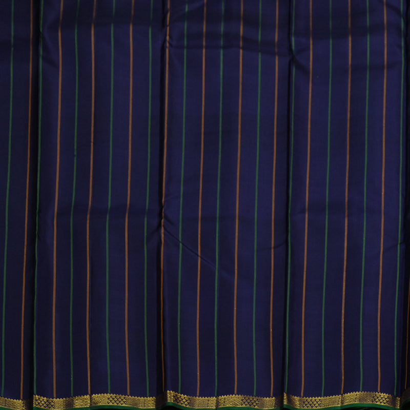 Hayagrivas Multi Colour Checks Handloom Kanjivaram Silk Saree KBE27D7-1