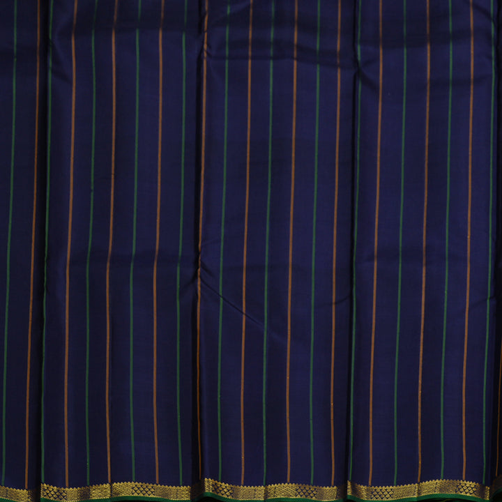 Hayagrivas Multi Colour Checks Handloom Kanjivaram Silk Saree KBE27D7-1