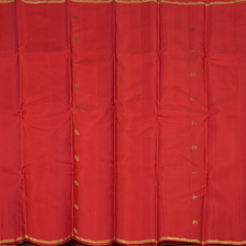 Hayagrivas Handloom Red Kanjivaram Silk Saree KBE280E1-8