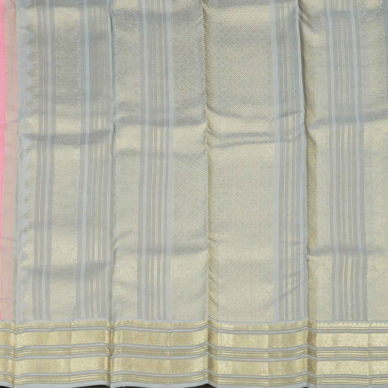 Hayagrivas Black Handloom Kanjivaram Silk Saree KBE281E1-1