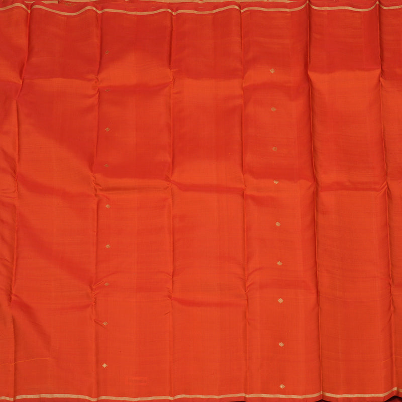 Hayagrivas Handloom Kanjivaram silk saree in Red KBE282E16-2