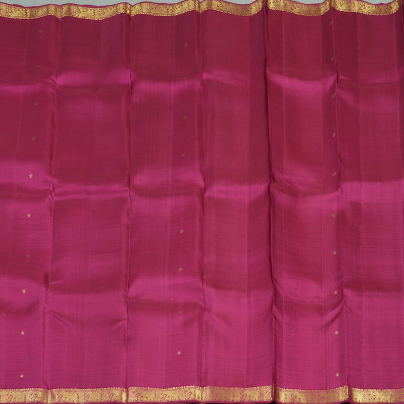 Hayagrivas Handloom Pure Kanjivaram Silk Saree in Gorgeous Purple KBE282E34-1