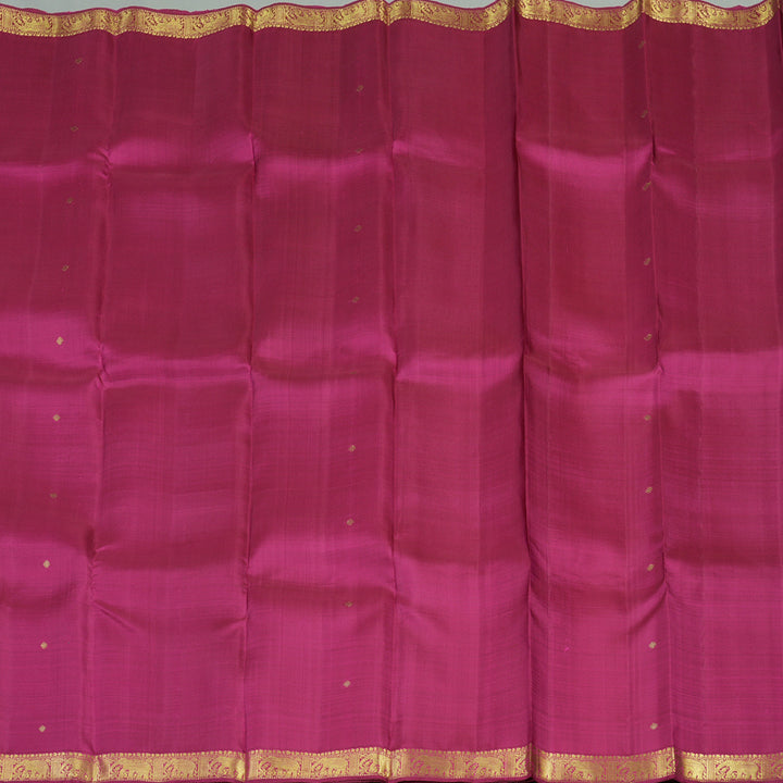 Hayagrivas Handloom Pure Kanjivaram Silk Saree in Gorgeous Purple KBE282E34-1