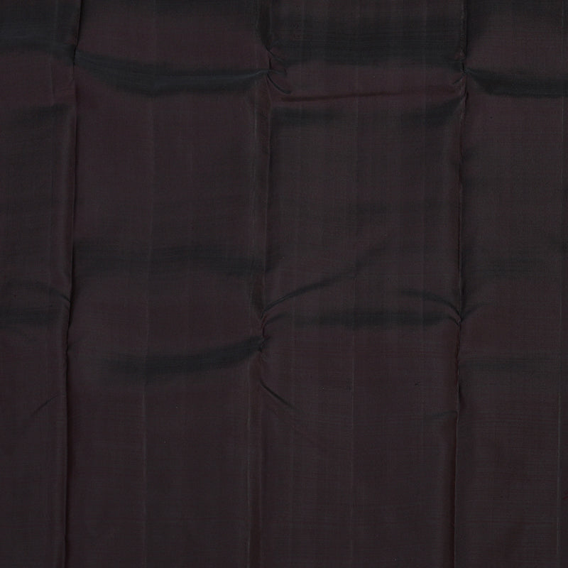 Hayagrivas Dark Brown Handloom Kanjivaram Silk Saree KBE282E8-1