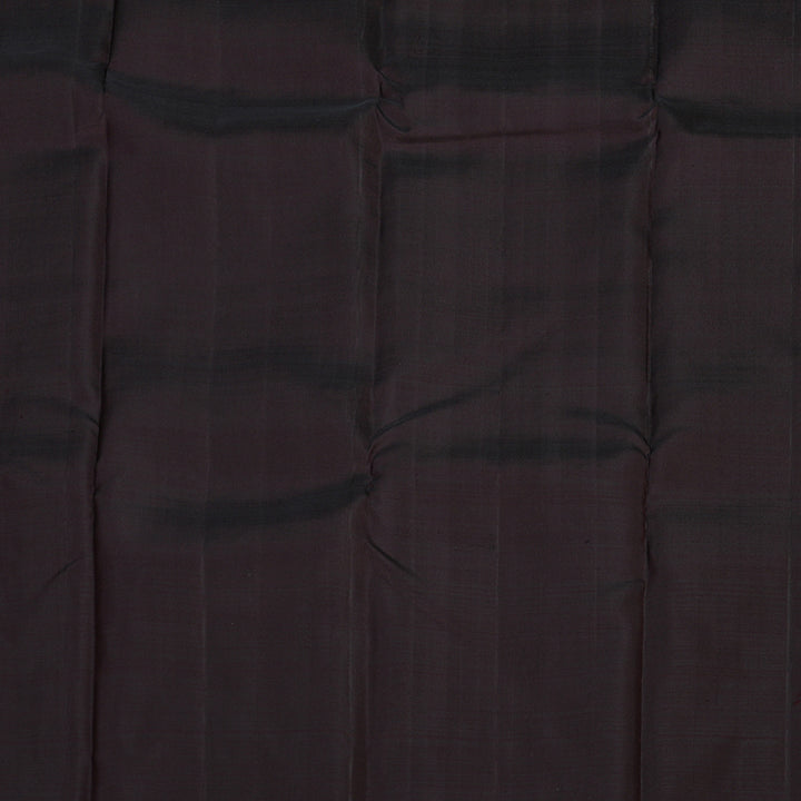 Hayagrivas Dark Brown Handloom Kanjivaram Silk Saree KBE282E8-1