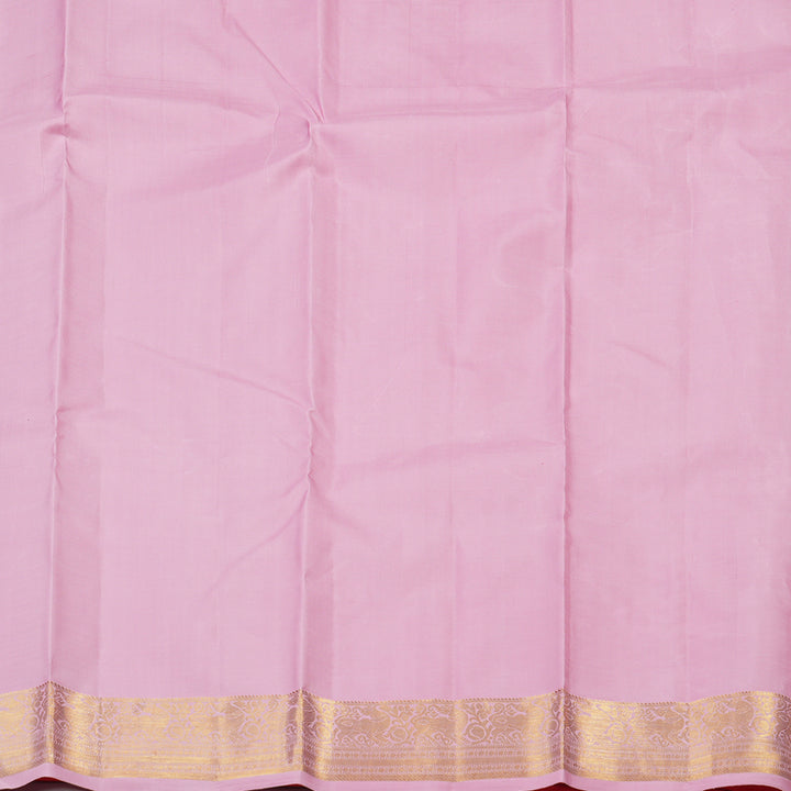 Hayagrivas Handloom Pure Kanjivaram Silk Saree In Stunning Red KBE286E10-1