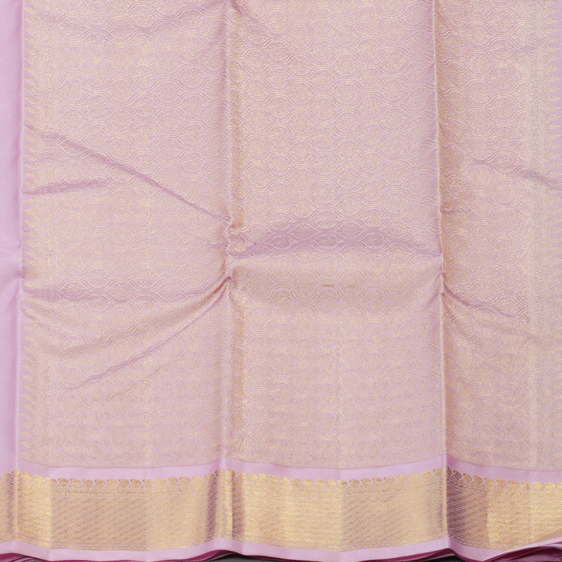 Hayagrivas Handloom kanjivaram silk saree in Dark brown KBE290E3-1