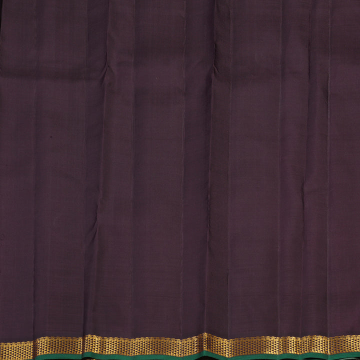 Hayagrivas Handloom Pure Kanjivaram Silk Saree in Graceful Light Peach Pink KBE299E4-2