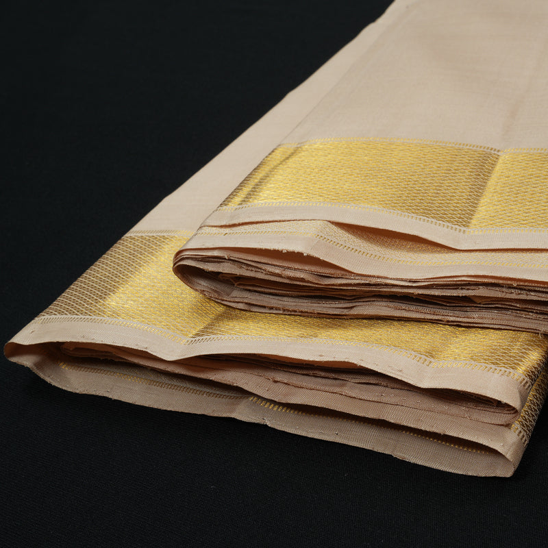 Hayagrivas Handloom 9*5 Silk Dhothi KBE301E8-1