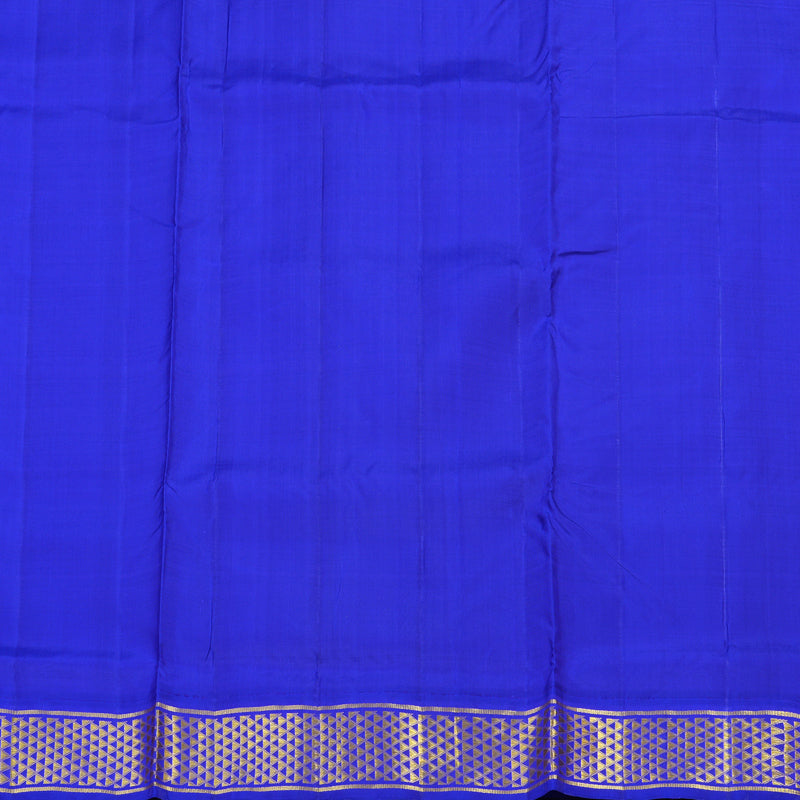 Hayagrivas Handloom Pure Kanjivaram Madisar Ten Yard Silk Saree in Vivid Fluorescent Green KBE309E4-4