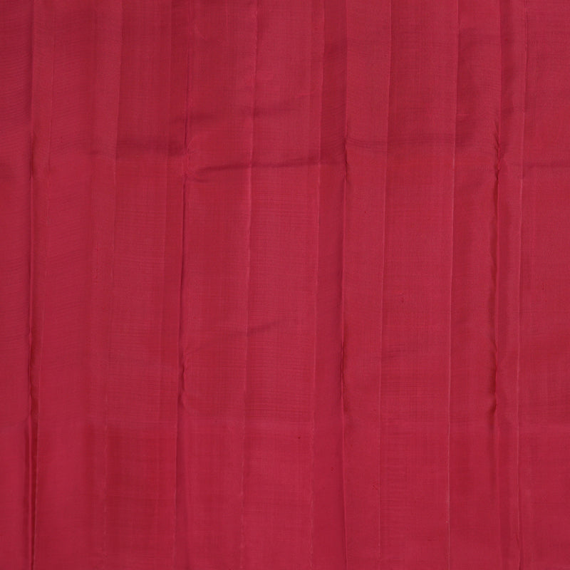 Hayagrivas Lemon Yellow Handloom Kanjivaram Silk Saree with Maroon Border KBE312E4-2