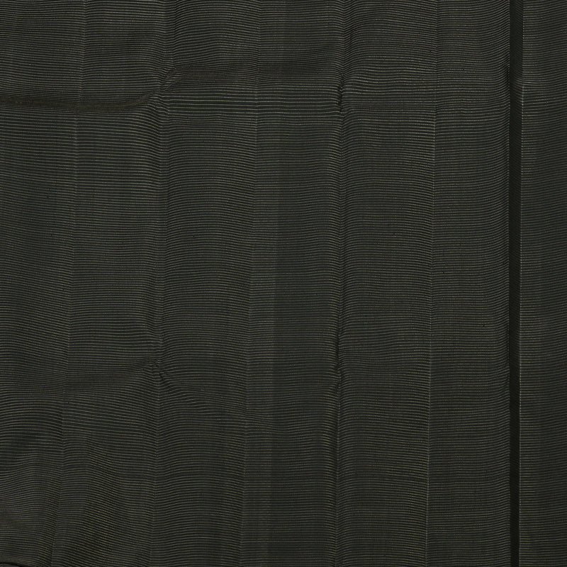 Hayagrivas Handloom Kanjivaram Jari checks silk saree in Black KBE312E8-1