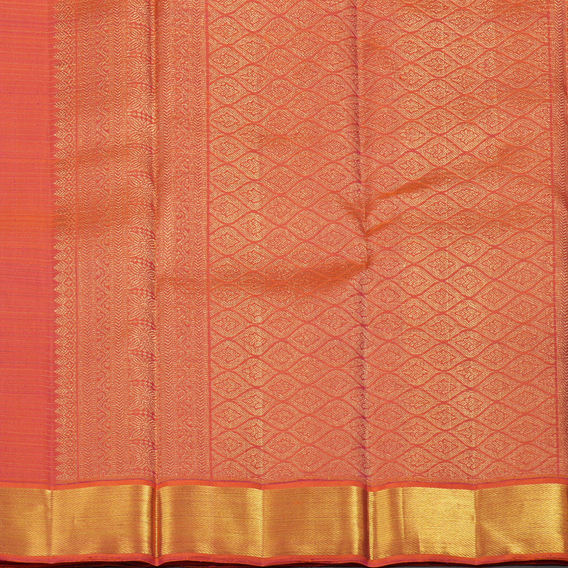 Hayagrivas Handloom Pure Kanjivaram Silk Saree in Opulent Purple KBE313E5-2