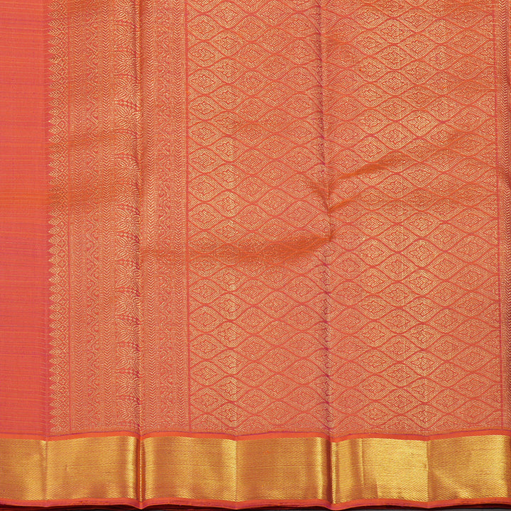 Hayagrivas Handloom Pure Kanjivaram Silk Saree in Opulent Purple KBE313E5-2