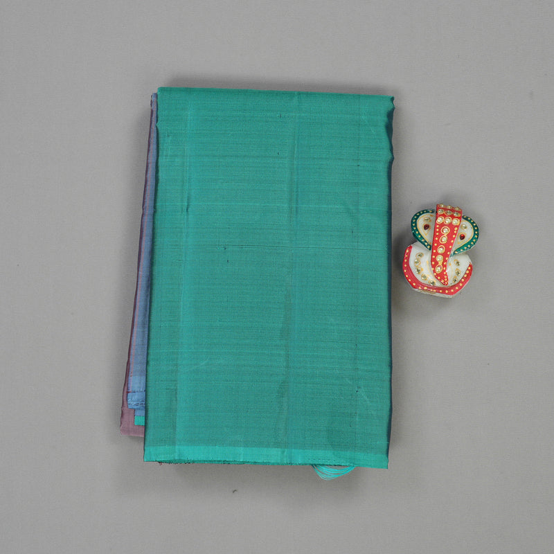Hayagrivas Muppagam(Sky Blue,Rosewood Pink And Teal Blue) Handloom Kanjivaram Silk Saree KBE317E1-17