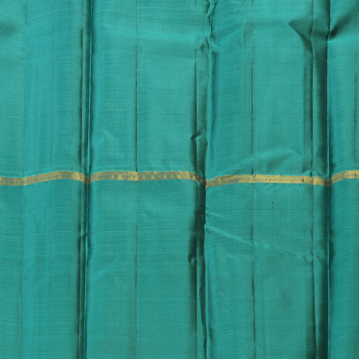 Hayagrivas Handloom Pure Kanjivaram Silk Saree in Charming Mubagam (Sky Blue, Rosewood Pink And Teal Blue)  KBE317E1-35