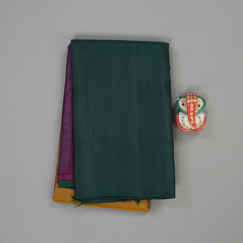Hayagrivas Handloom Pure Kanjivaram Silk Saree in Stunning Mubagam KBE317E1-7