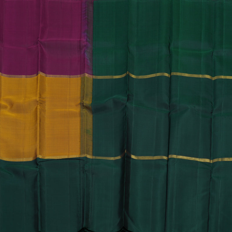 Hayagrivas Handloom Pure Kanjivaram Silk Saree in Stunning Mubagam KBE317E1-7