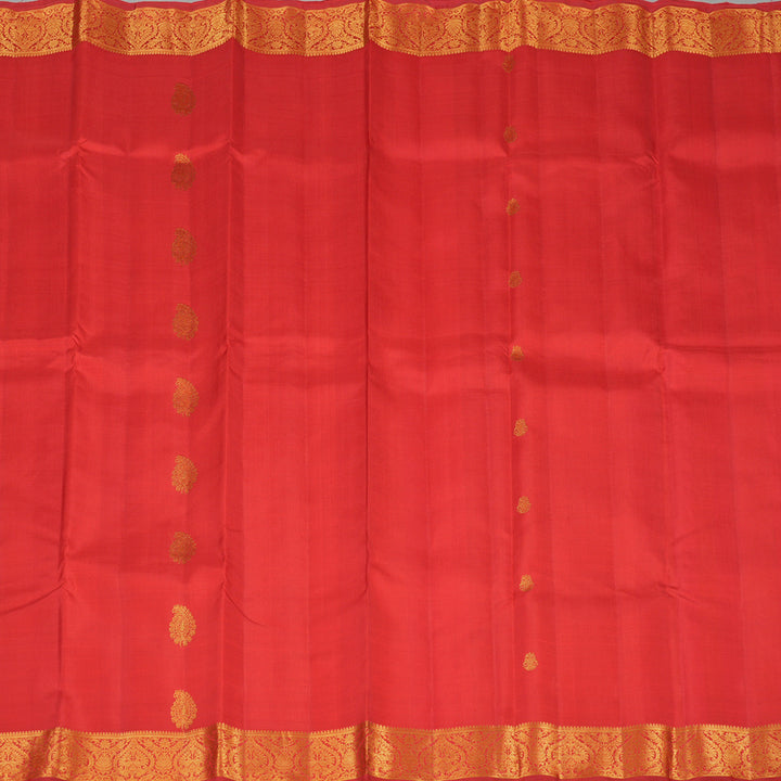 Hayagrivas Red Handloom Kanjivaram Silk Saree KBE319E5-1
