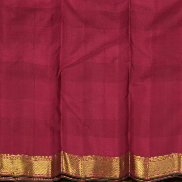 Hayagrivas Handloom Multi Color Checks Kanjivaram Silk Saree KBE329E1-1