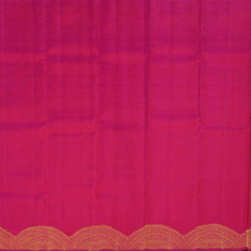Hayagrivas Reddish Pink Handloom Kanjivaram Silk Saree KBE330E4-3