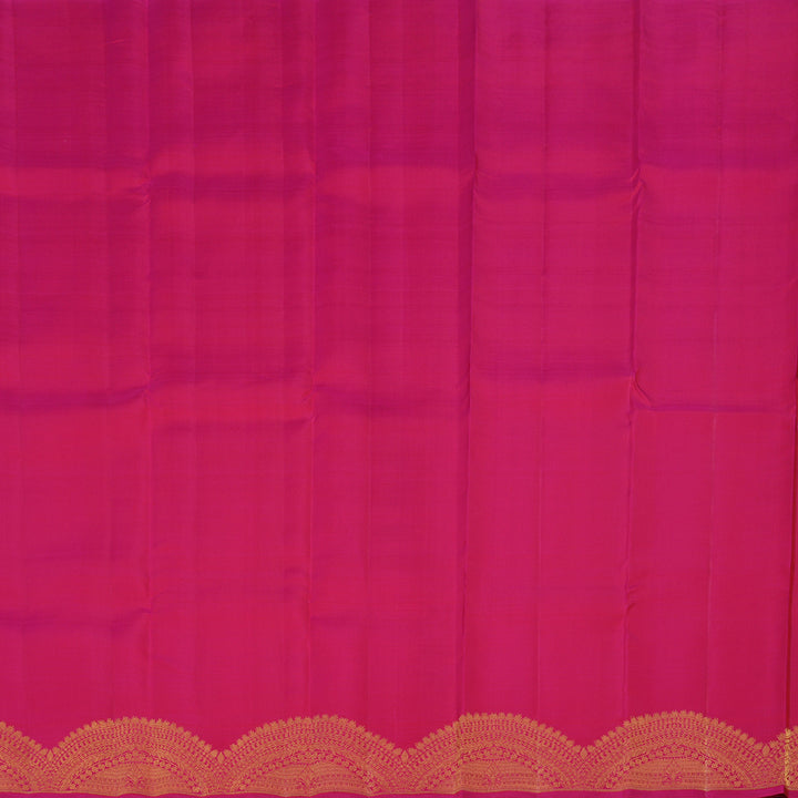 Hayagrivas Reddish Pink Handloom Kanjivaram Silk Saree KBE330E4-3
