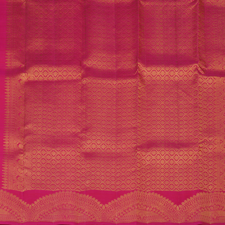 Hayagrivas Reddish Pink Handloom Kanjivaram Silk Saree KBE330E4-3