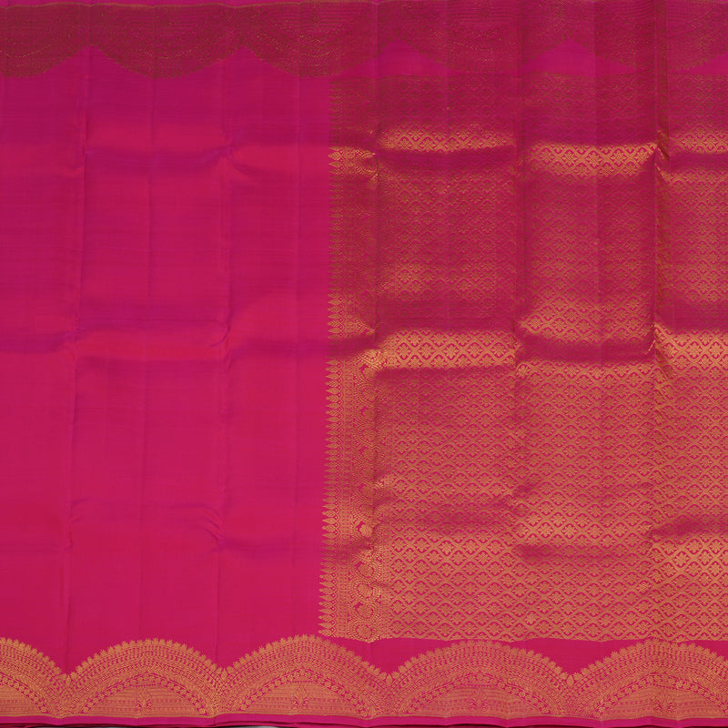 Hayagrivas Reddish Pink Handloom Kanjivaram Silk Saree KBE330E4-3