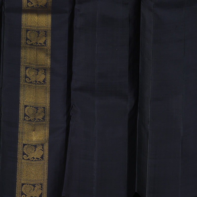 Hayagrivas Handloom Pure Kanjivaram Silk Saree in Artistic Multi Colour Checks KBE356E13-1