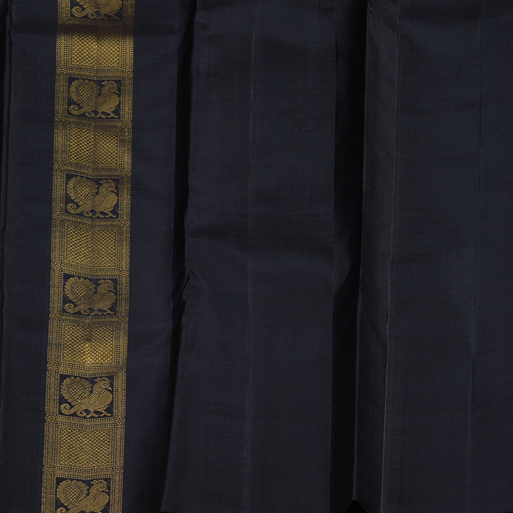 Hayagrivas Handloom Pure Kanjivaram Silk Saree in Artistic Multi Colour Checks KBE356E13-1