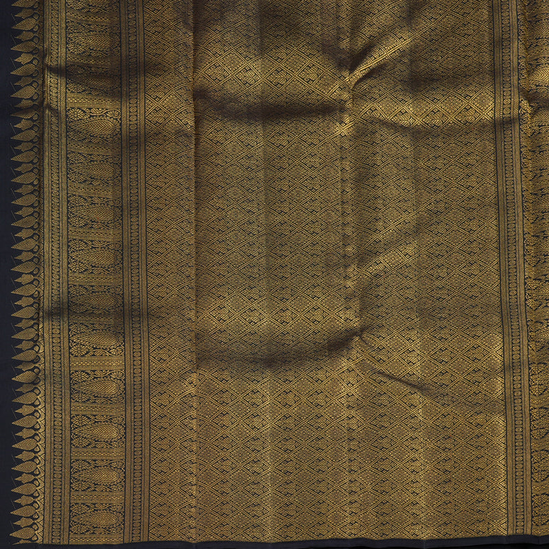 Hayagrivas Handloom Pure Kanjivaram Silk Saree in Artistic Multi Colour Checks KBE356E13-1