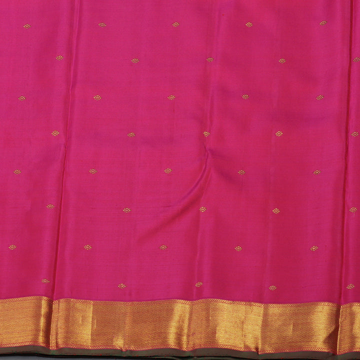 Hayagrivas Handloom Pink Kanjivaram Silk Saree KBE359E7-1