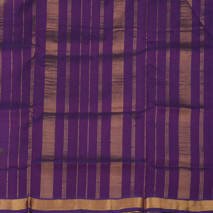 Hayagrivas Handloom Pure Silk Cotton Saree in Radiant Lemon Yellow KBE363E1-1