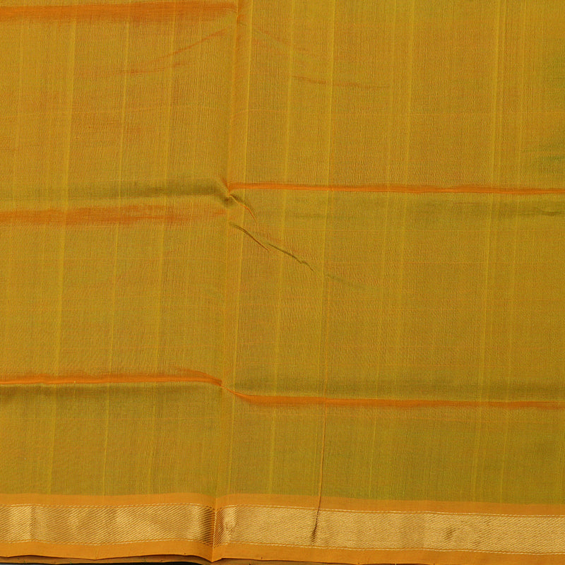 Hayagrivas Handloom Pure Silk Cotton Saree in Bottle Green KBE363E1-3