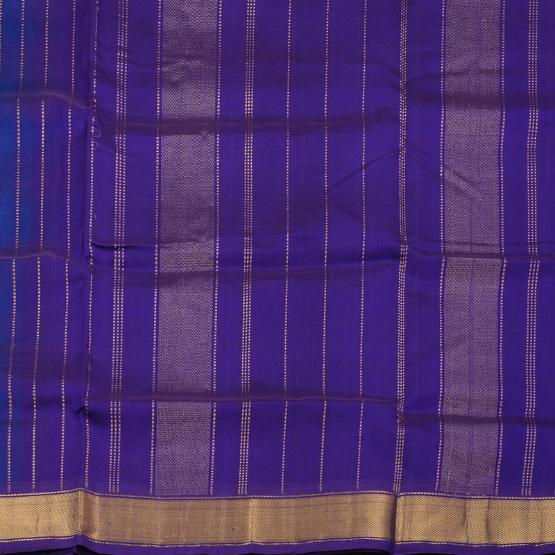 Hayagrivas Handloom Pure Silk Cotton Saree in Elegant Sky Blue KBE363E2-5