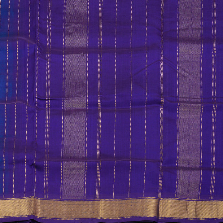 Hayagrivas Handloom Pure Silk Cotton Saree in Elegant Sky Blue KBE363E2-5