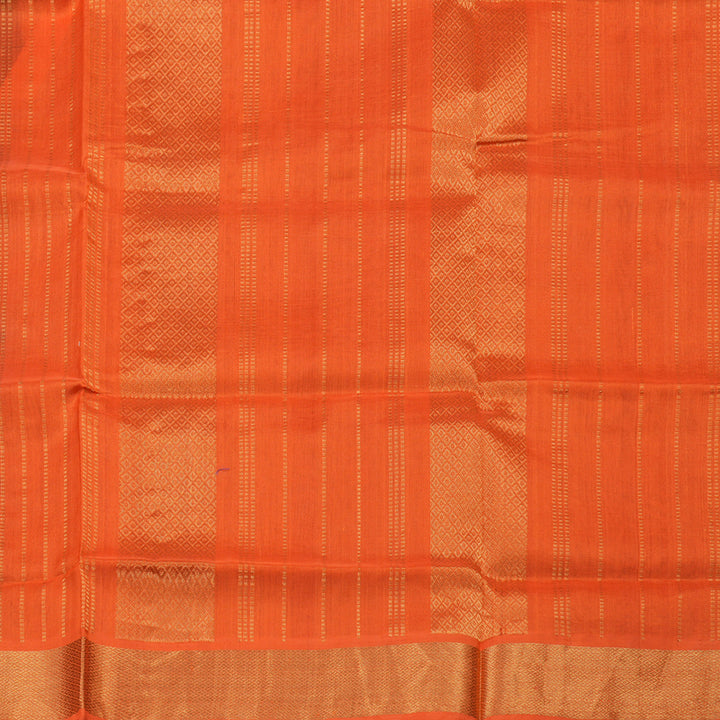 Hayagrivas Handloom Pure Silk Cotton Saree in Bold Midnight Dark Brown KBE363E2-6