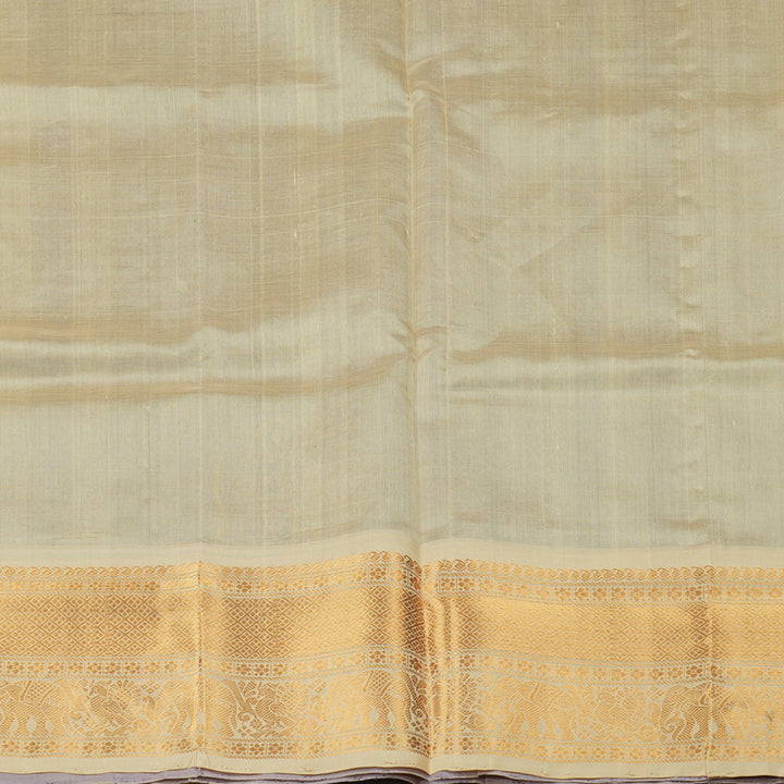 Hayagrivas Handloom Pure Silk Cotton Saree in Radiant Blue KBE364E1-4