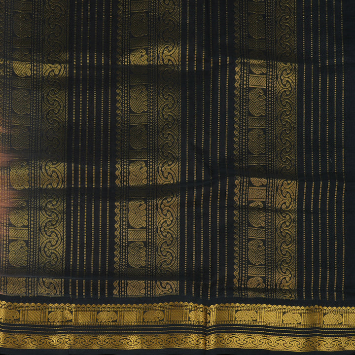 Hayagrivas Handloom Korvai Silk Cotton Saree KBE364E4-2