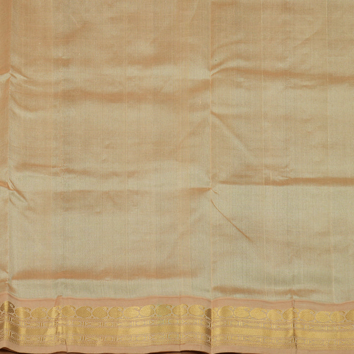Hayagrivas Handloom Pure Silk Cotton Saree in Refreshing Bottle Green KBE364E7-4